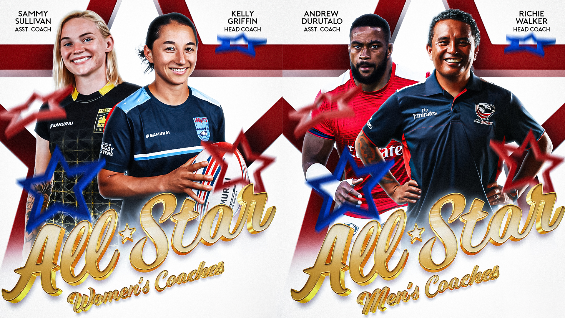 Meet the Powerhouse Coaching Staff for the Premier Rugby Sevens All-Stars